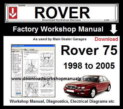 Rover 75 workshop service repair manual download
